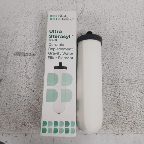 BRITISH BERKEFELD ULTRA STERASYL CERAMIC GRAVITY WATER FILTER ELEMENT (8674)