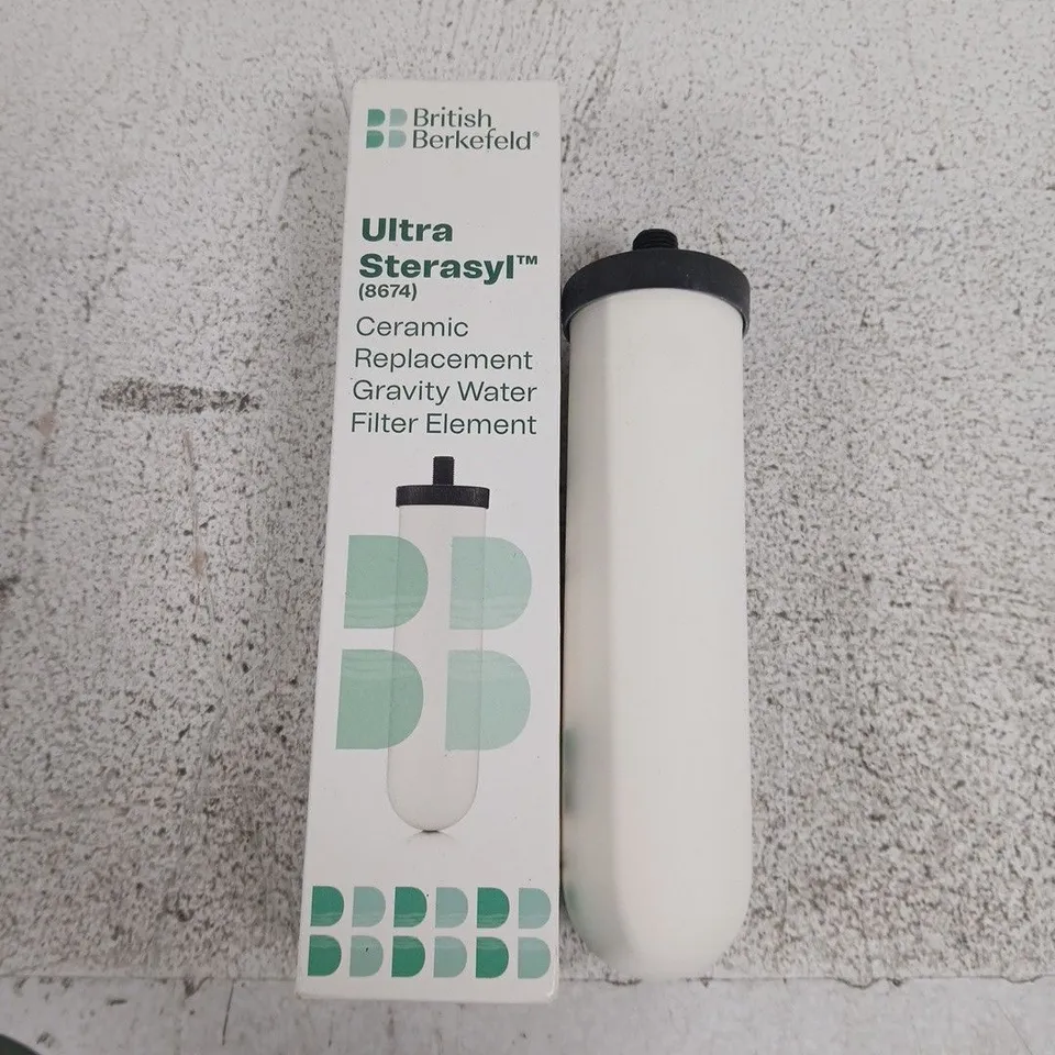 BRITISH BERKEFELD ULTRA STERASYL CERAMIC GRAVITY WATER FILTER ELEMENT (8674)
