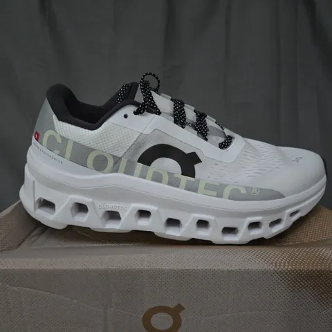 BOXED ON CLOUD CLOUD MONSTER WHITE TRAINERS - UK 6.5