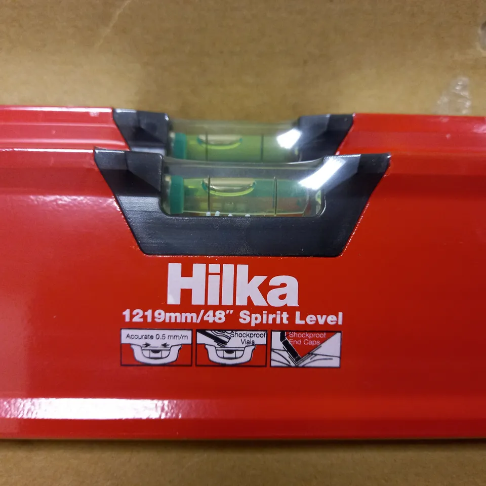 HILKA 3 SPIRIT LEVELS-RED & BLACK