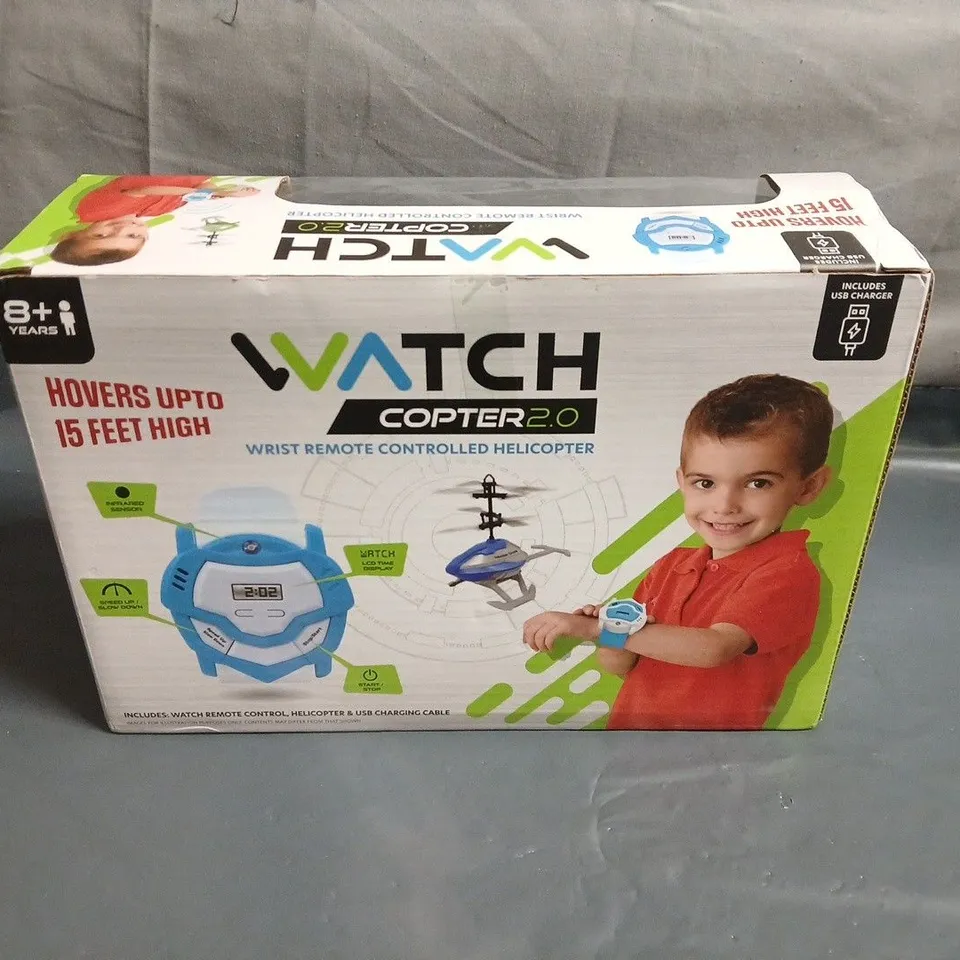 BOXED WATCH COPTER 2.0 WRIST CONTROLLEDE HELICOPTER