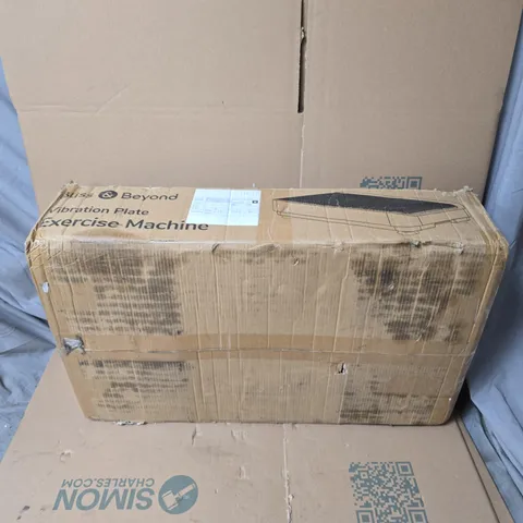 BLISS & BEYOND VIBRATION PLATE EXERCISE MACHINE – BOXED 