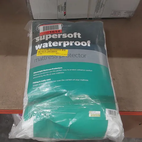 BAGGED SILENTNIGHT SUPERSOFT WATERPROOF MATTRESS PROTECTOR - KING SIZE