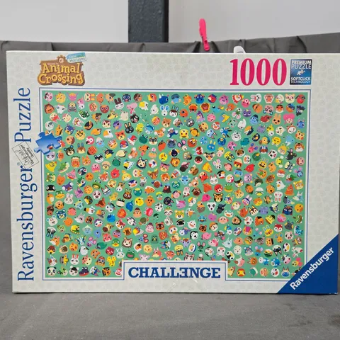 RAVENSBURGER ANIMAL CROSSING 1000 PIECE PUZZLE