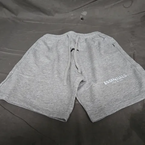 FEAR OF GOD ESSENTIALS SWEAT SHORTS β GREY - SMALL