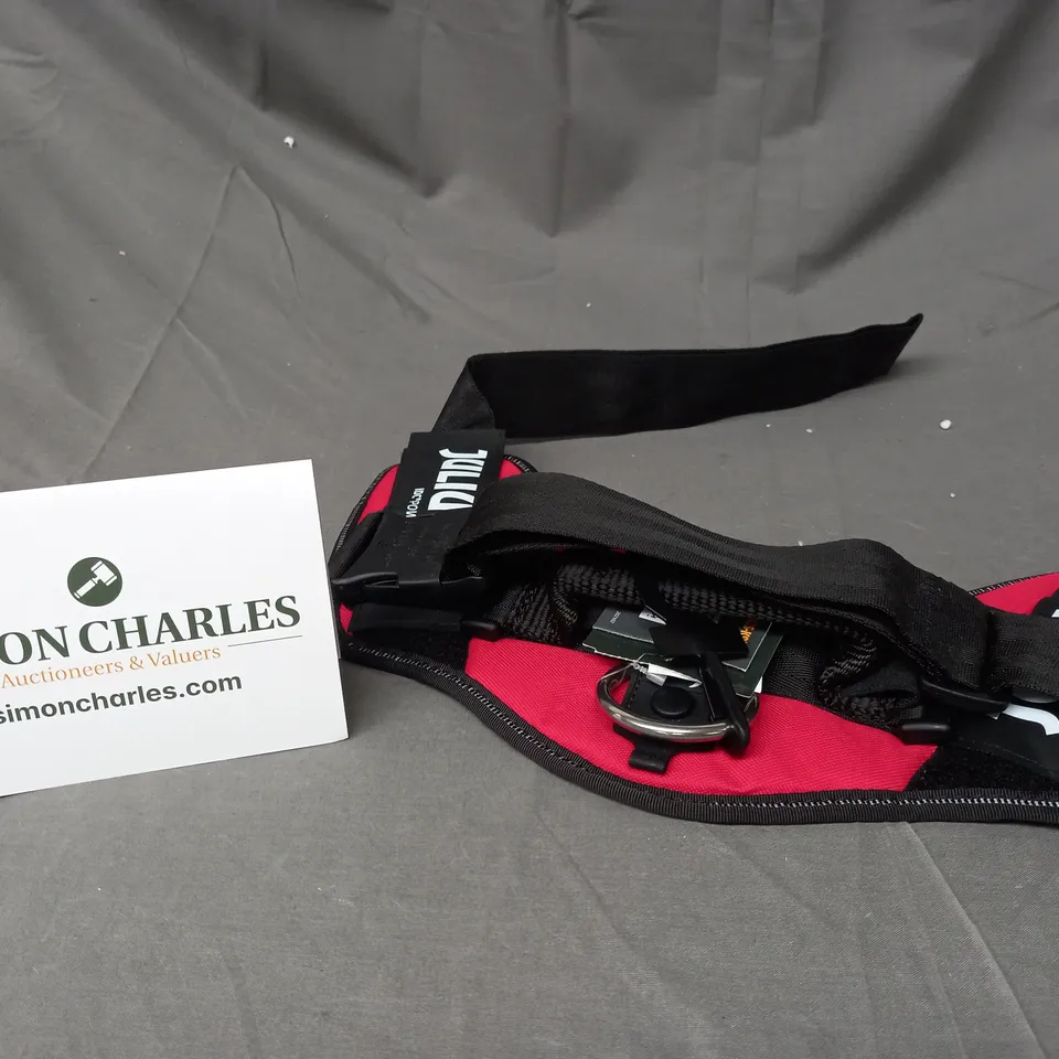 IDC BY JULIUS-K9 DOG HARNESS IN RED