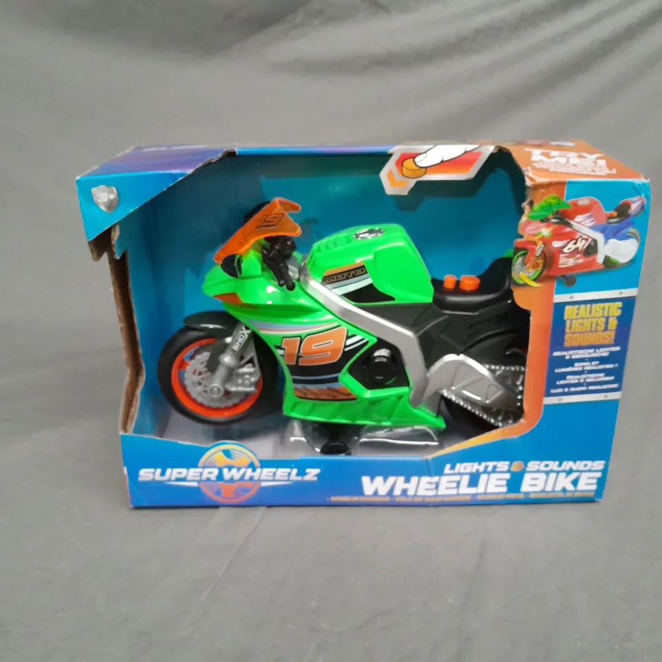 SUPERWHEELZ WHEELIE BIKE 