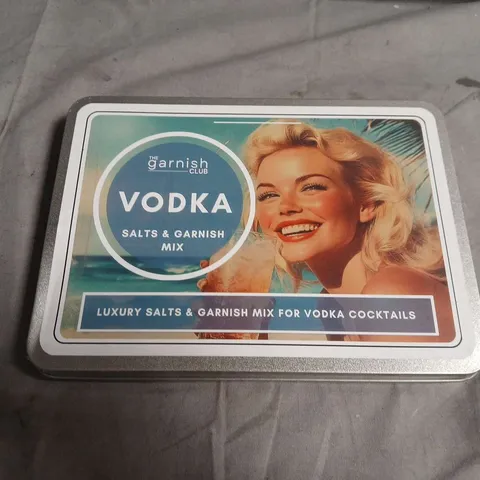 THE GARNISH CLUB VODKA SALT & GARNISH MIX TIN