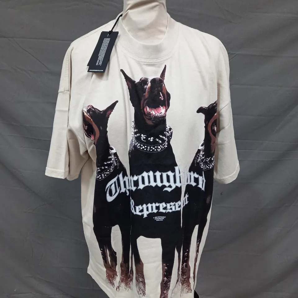 REPRESENT THOROUGHBRED T-SHIRT - SMALL