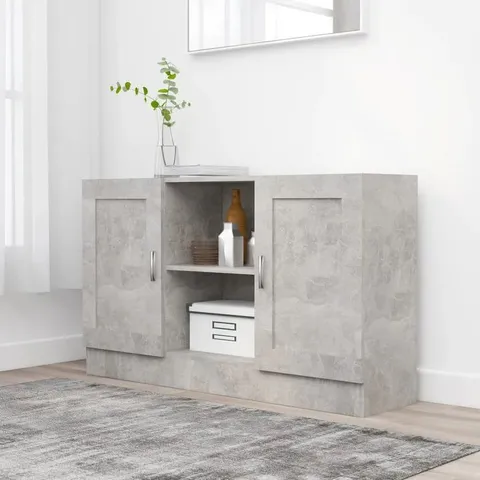 BOXED AUJANE 120CM WIDE SIDEBOARD 2 DOOR 2 SHELF