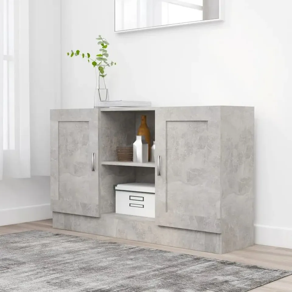 BOXED AUJANE 120CM WIDE SIDEBOARD 2 DOOR 2 SHELF