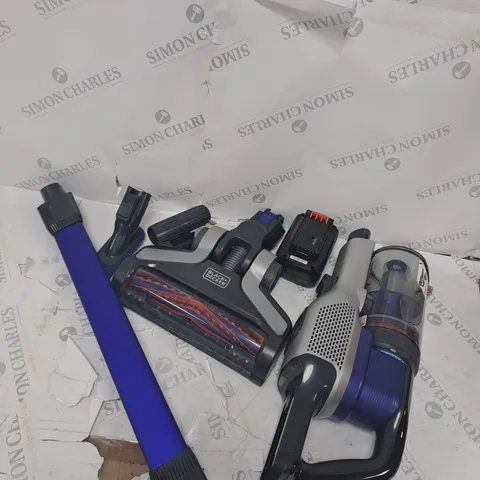 BLACK + DECKER POWERSERIES EXTREME PET 4-IN-CORDLESS VACUUM CLEANER - PURPLE & GREY