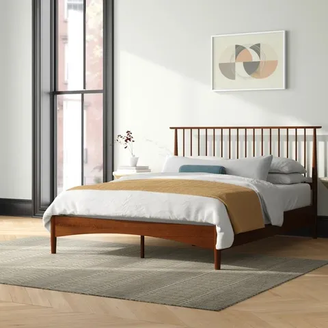 BOXED KILGO SOLID WOOD BED FRAME 