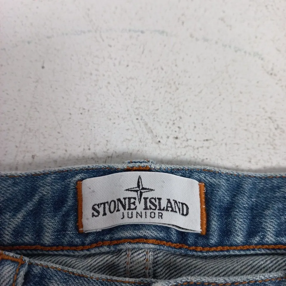STONE ISLAND JUNIOR JEANS – DENIM TROUSERS, SIZE 10 