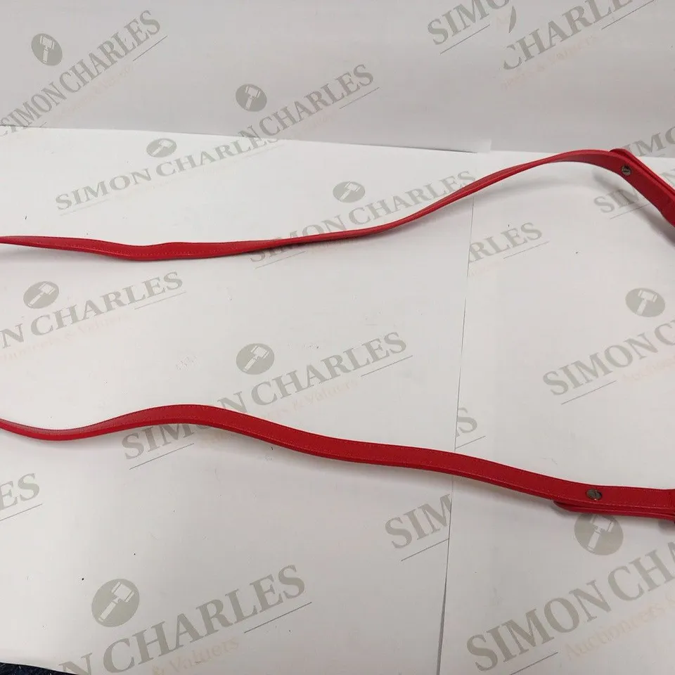 CHRISTIAN LOUBOUTIN RED SHOULDER BAG