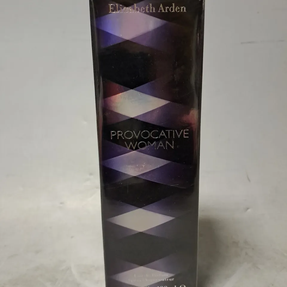 BOXED AND SEALED ELIZABETH ARDEN PROVOCATIVE WOMAN EAU DE PARFUM 100ML