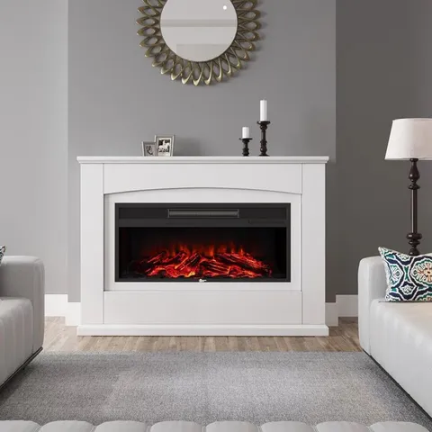 BOXED VANESSA ELECTRIC FIRE SUITE (2 BOXES)