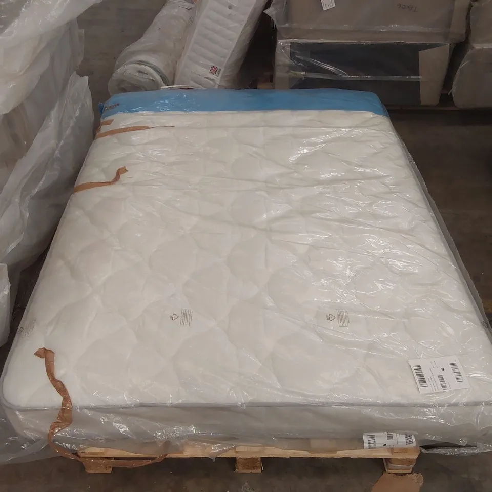 QUALITY BAGGED DESIGNER KING SIZE 150cm AIRSPRUNG LUXURY QUILTED MEDIUM MATTRESS RRP £259