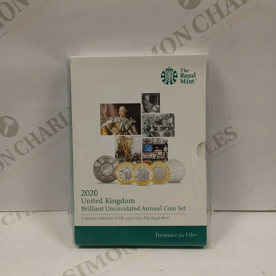 SEALED THE ROYAL MINT 2020 UNITED KINGDOM BRILLIANT UNCIRCULATED ANNUAL COIN SET 