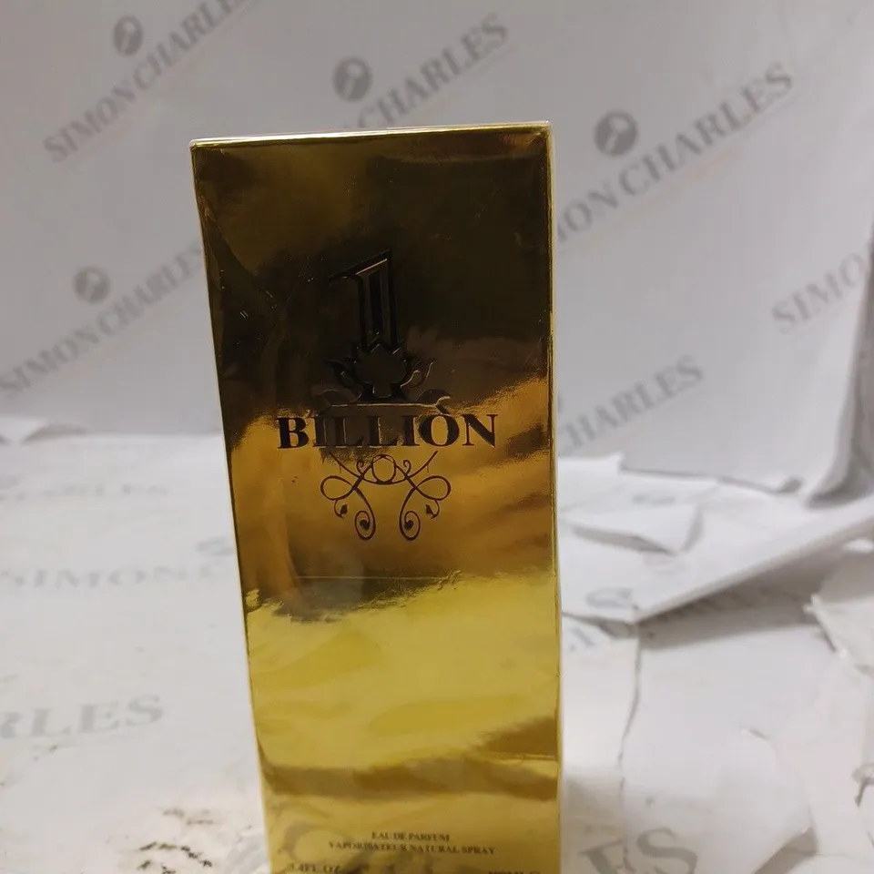 BOXED AND SEALED 1 BILLION EAU DE PARFUM 100ML