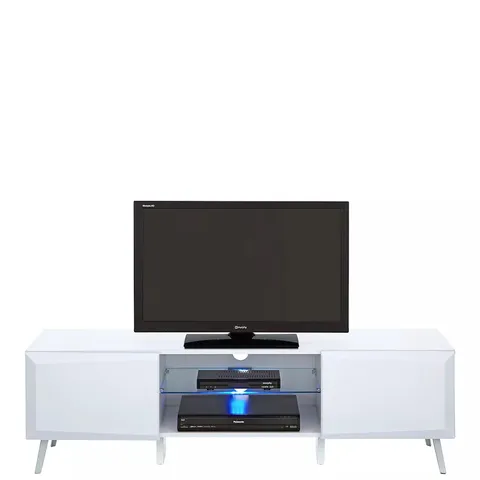 BOXED XANDER WIDE TV STAND WHITE (1 BOX) 