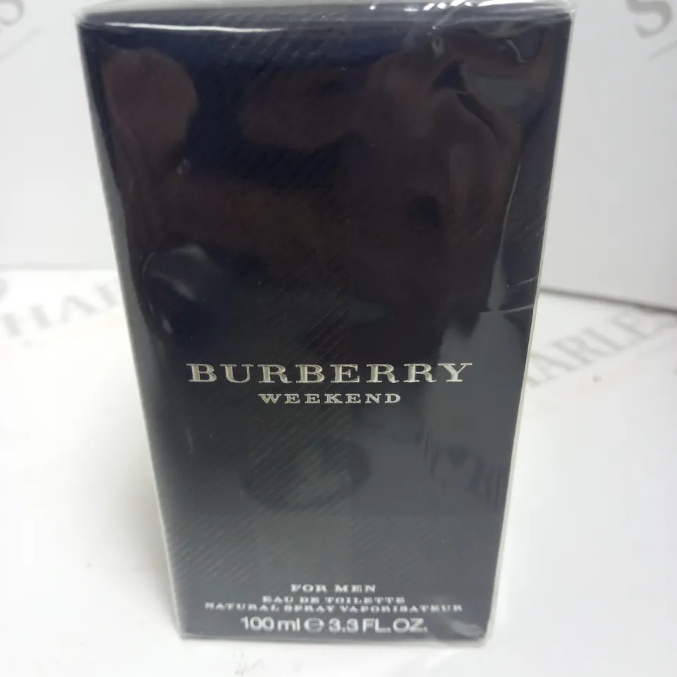 BOXED AND SEALED BURBERRY WEEKEND EAU DE TOILETTE FOR MEN 100ML