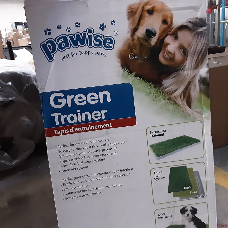 BOXED PAWISE GREEN TRAINER - 43X7 CM