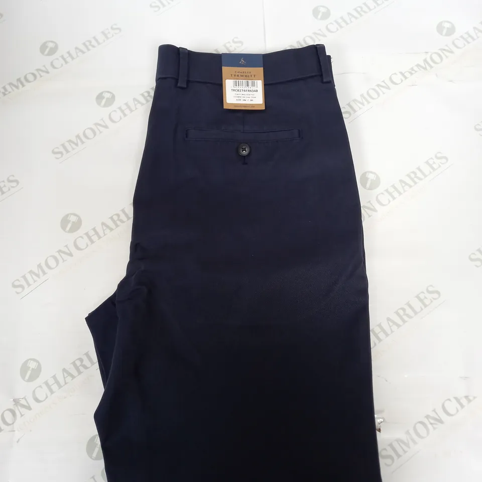 CHARLES TYRWHITT SLIM FIT TROUSERS SIZE W34 L30