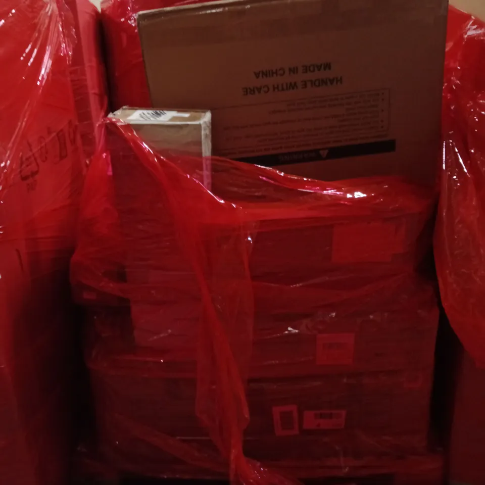 PALLET OF ASSORTED HOUSEHOLD GOODS AND PRODUCTS TO INCLUDE;DOG GRASS PAD,STEAM CLEANER,ETC