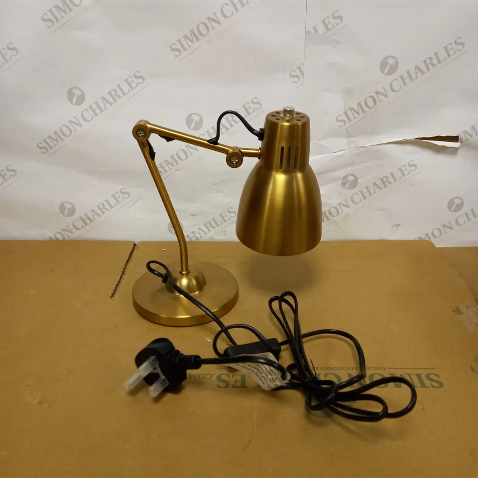 TONT TASK LAMP GOLD