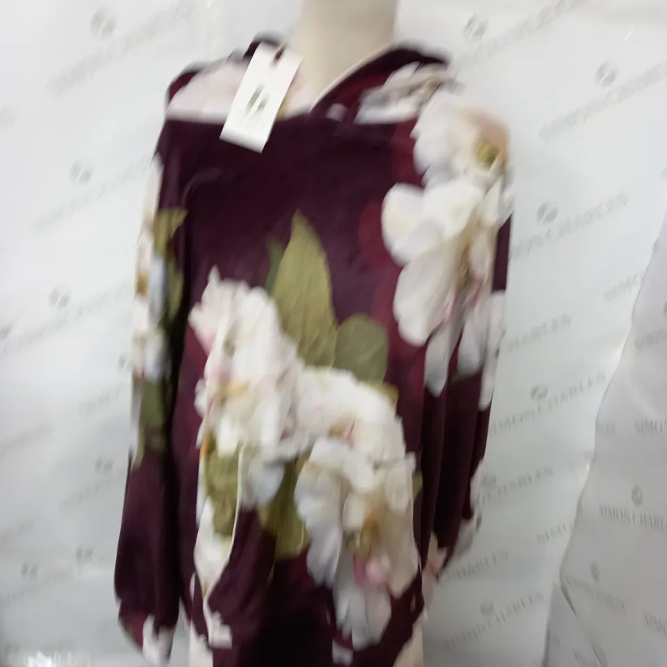 TED BAKER OVERSIZED HOODIE - S/M