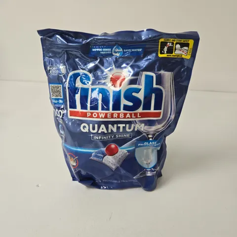 FINISH QUANTUM POWERBALL DISHWASHER TABLETS – INFINITY SHINE - 100 ALL IN ONE TABS