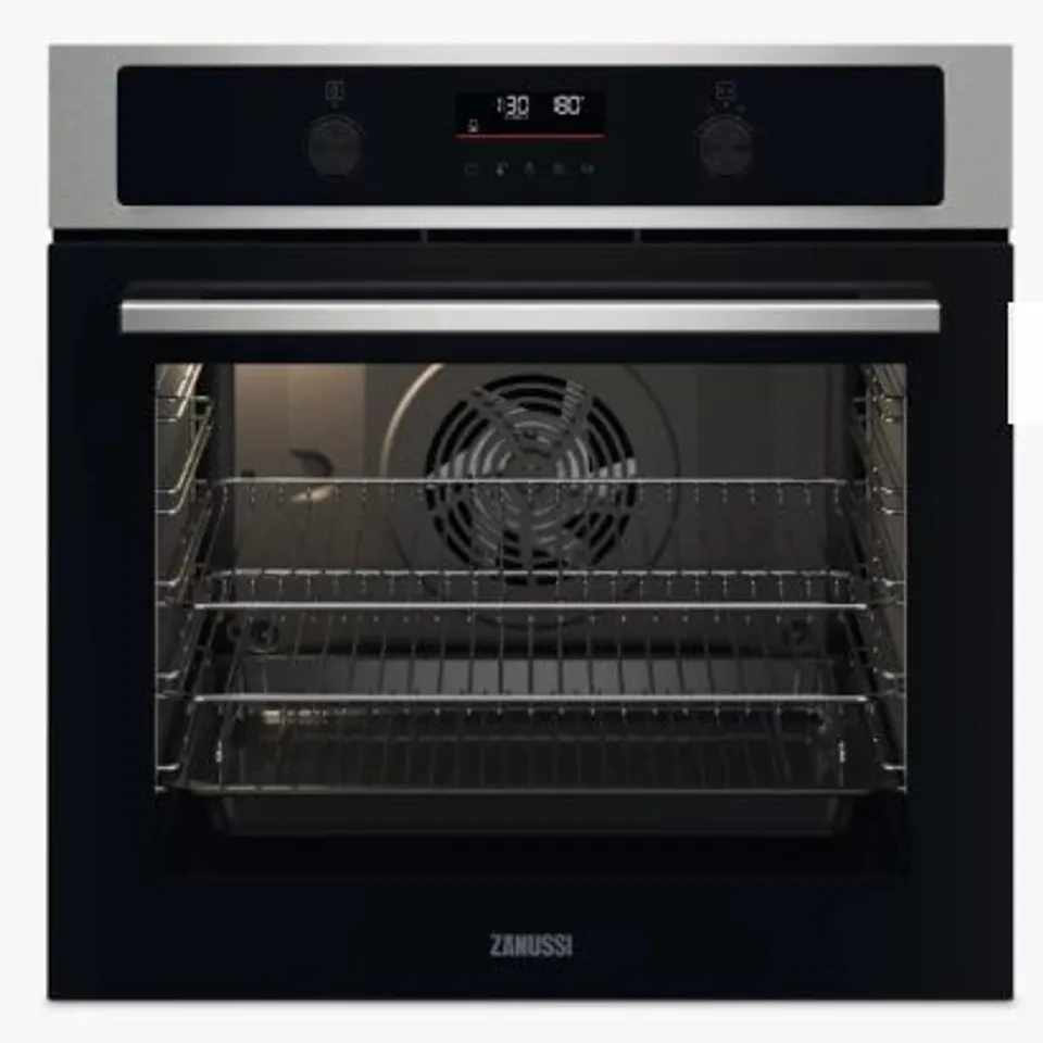 ZANUSSI SERIES 20 ZOCND7XN BUILT IN ELECTRIC SINGLE OVEN, STAINLESS STEEL