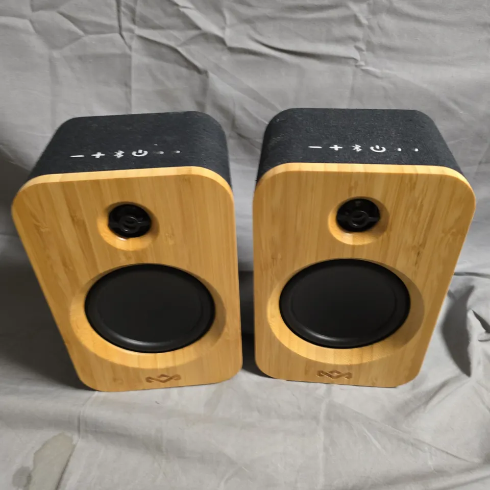 MARLEY GET TOGETHER DUO WIRELESS BLUETOOTH SPEAKERS – STEREO PAIR (BOXED)