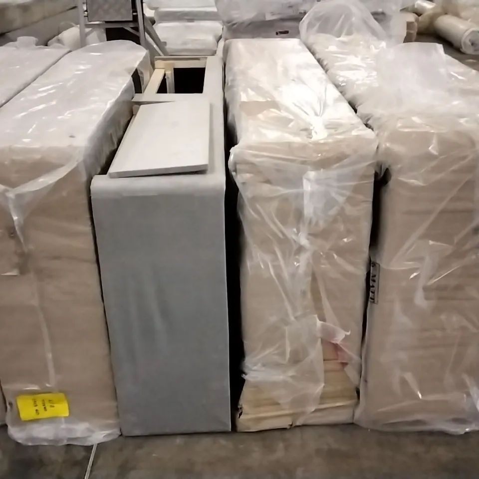 APPROXIMATELY 6 ASSORTED BED BASES IN VARYING SIZES AND COLOURS