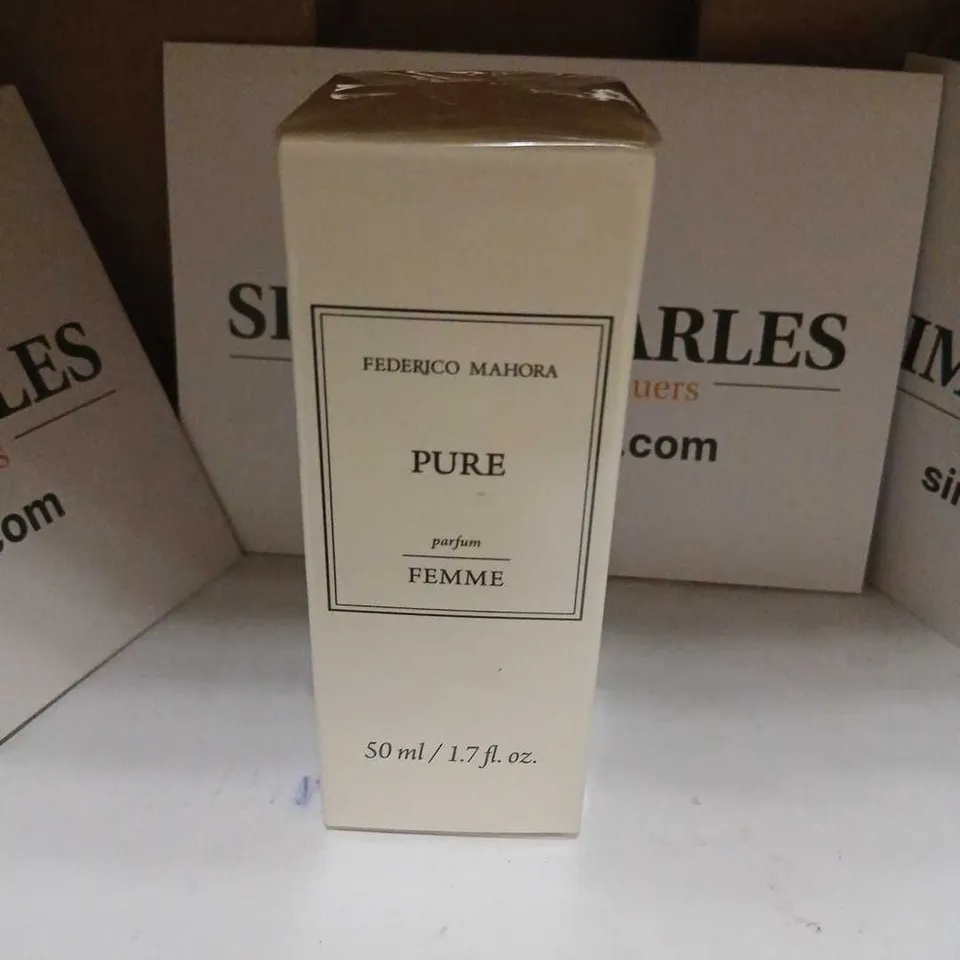 BOXED AND SEALED FEDERICO MAHORA PURE PARFUM HOMME 50ML