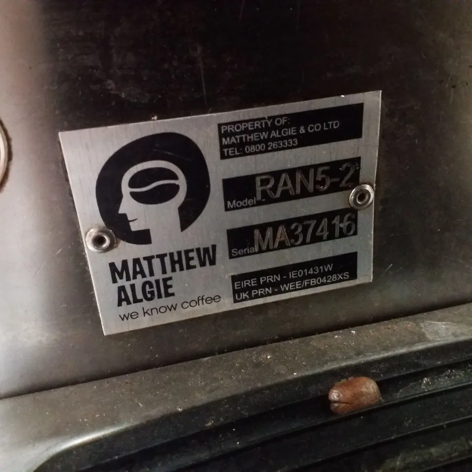 RANCILIO RAN5-2 COMMERCIAL 2 BARRISTA COFFEE MACHINE