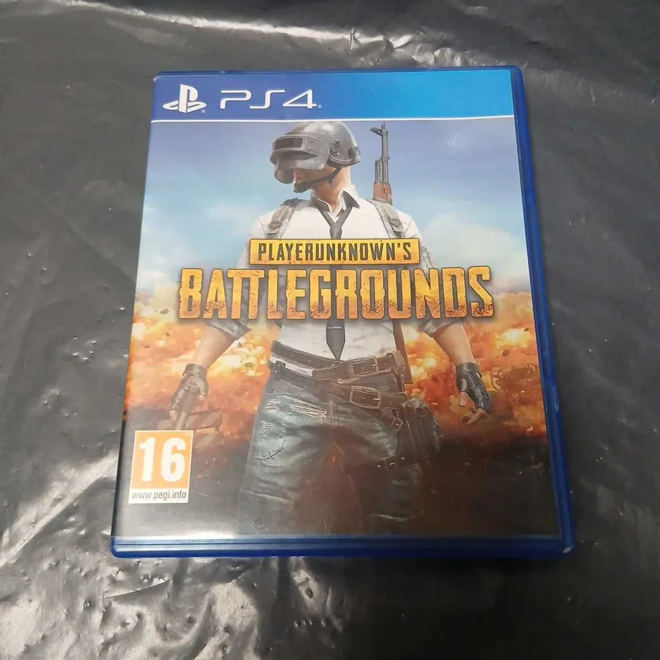 PLAYSTATION 4 GAME DISC – PLAYERUNKNOWN'S BATTLEGROUNDS (PUBG)