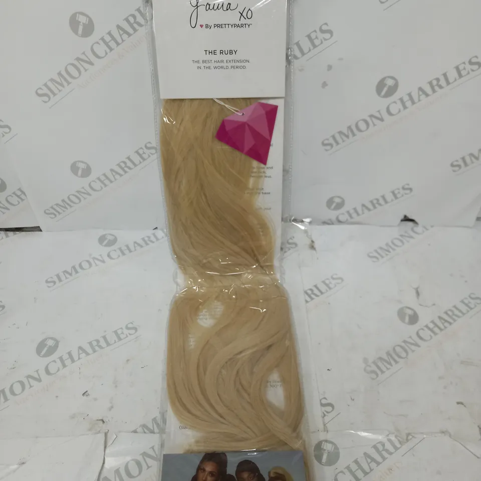 PRETTYPARTY HAIR - 'THE RUBY' HAIR EXTENSION - LIGHT BLONDE