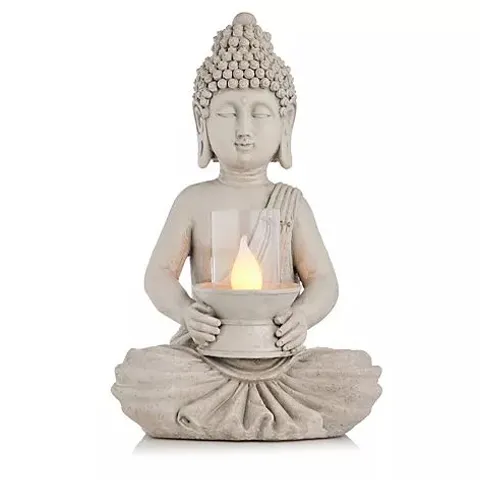 GARDEN REFLECTIONS BUDDHA SOLAR LIGHT