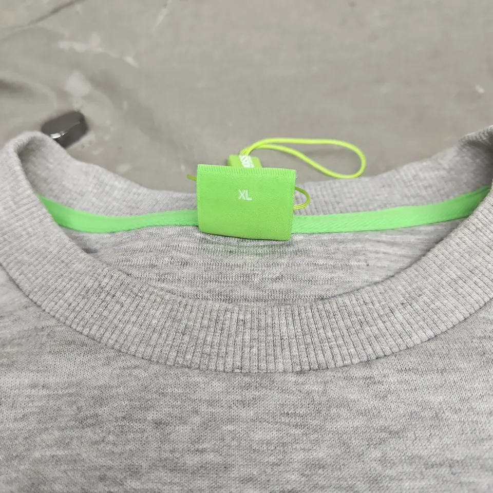 HUGO BOSS GREY JUMPER SLIM FIT XL