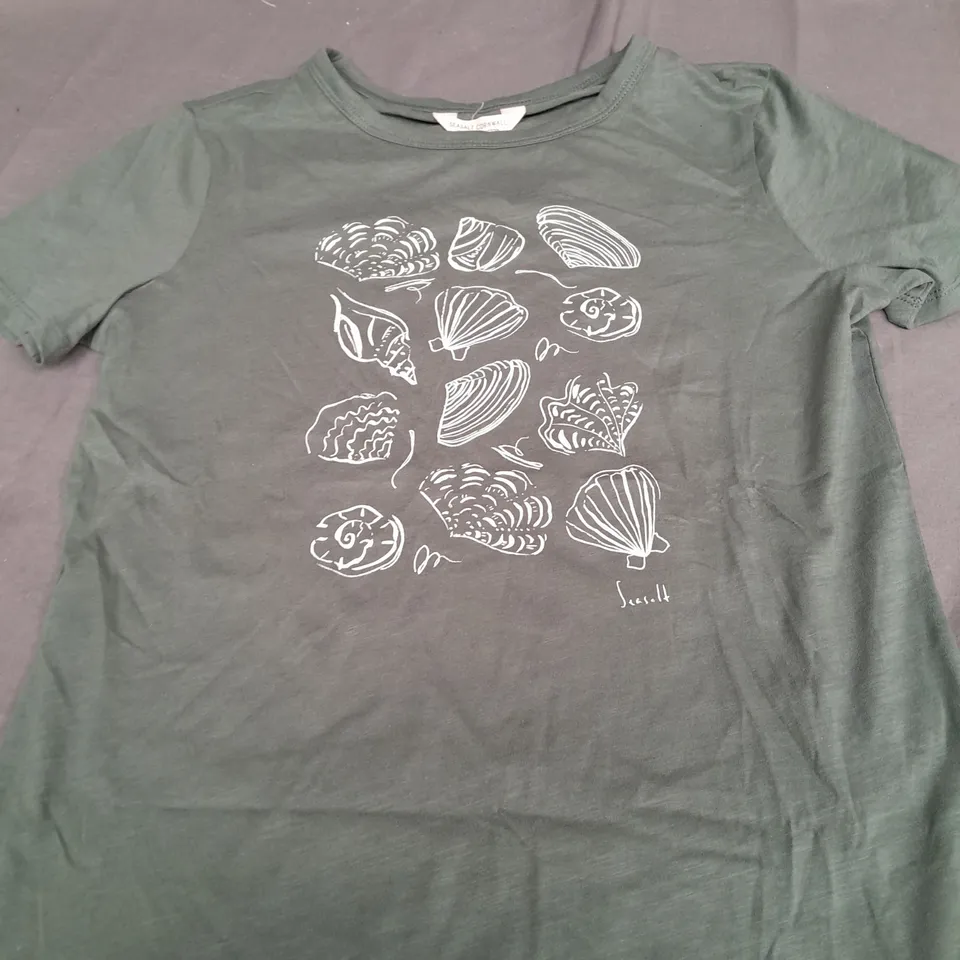 SEASALT CORNWALL PRINTING INK T-SHIRT SIZE 8
