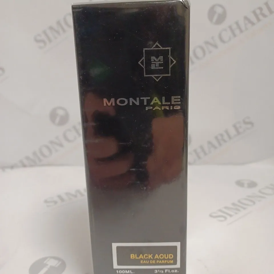 BOXED SEALED MONTALE PARIS BLACK AOUD EAU DE PARFUM - 100ML