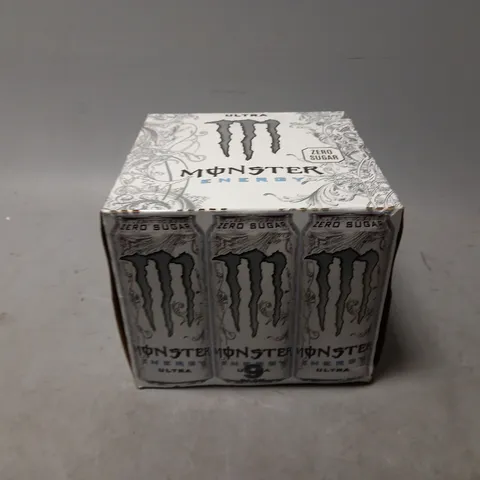 9 CAN OF ULTRA MONSTER ENERGY ZERO SUGAR