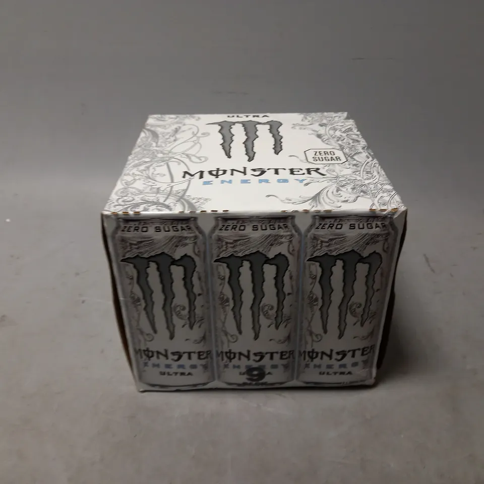9 CAN OF ULTRA MONSTER ENERGY ZERO SUGAR 