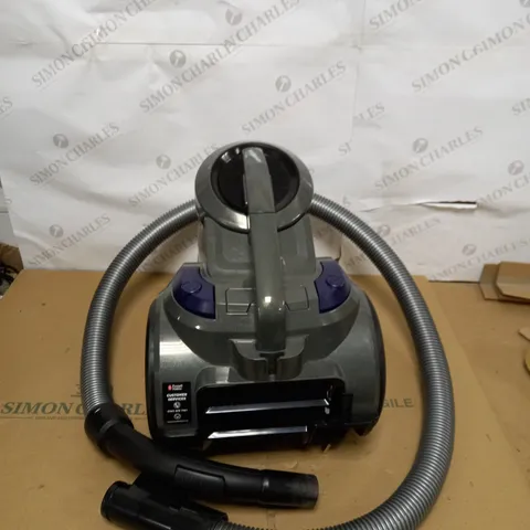 RUSSELL HOBBS TITAN 2 PET CYLINDER VACUUM IN GREY AND PURPLE