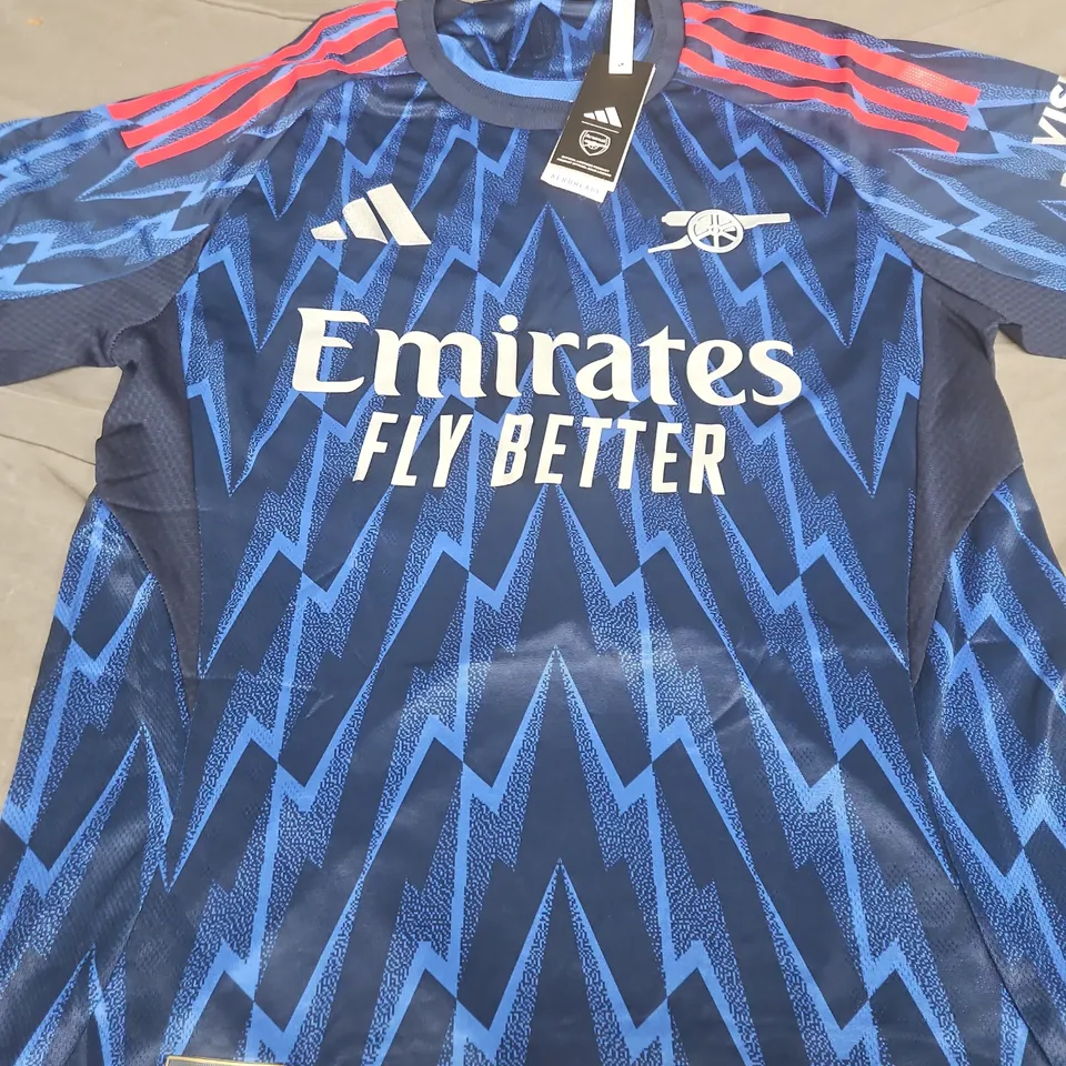 ARSENAL FC ADIDAS AWAY JERSEY –- HUSKO 7 - SIZE L