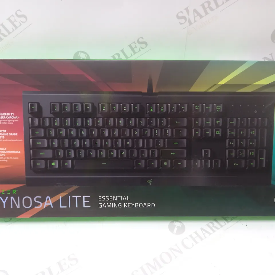 BRAND NEW BOXED RAZER CYNOSA LITE ESSENTIAL GAMING KEYBOARD