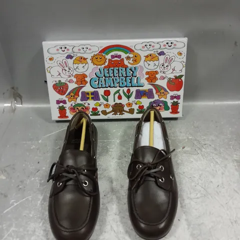 BOXED PAIR OF JEFFREY CAMPBELL FREE PEOPLE BOAST SIZE 8