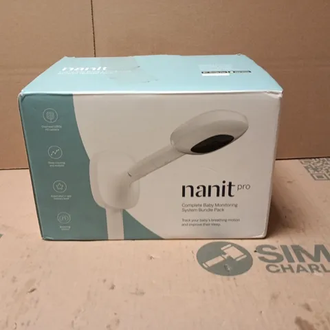 NANIT PRO BABY MONITOR SYSTEM BUNDLE – BOXED WITH BREATHING BAND & MOUNT KIT